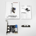 Axagon interface adapter PCEU-232VL USB 3.2 Gen 1