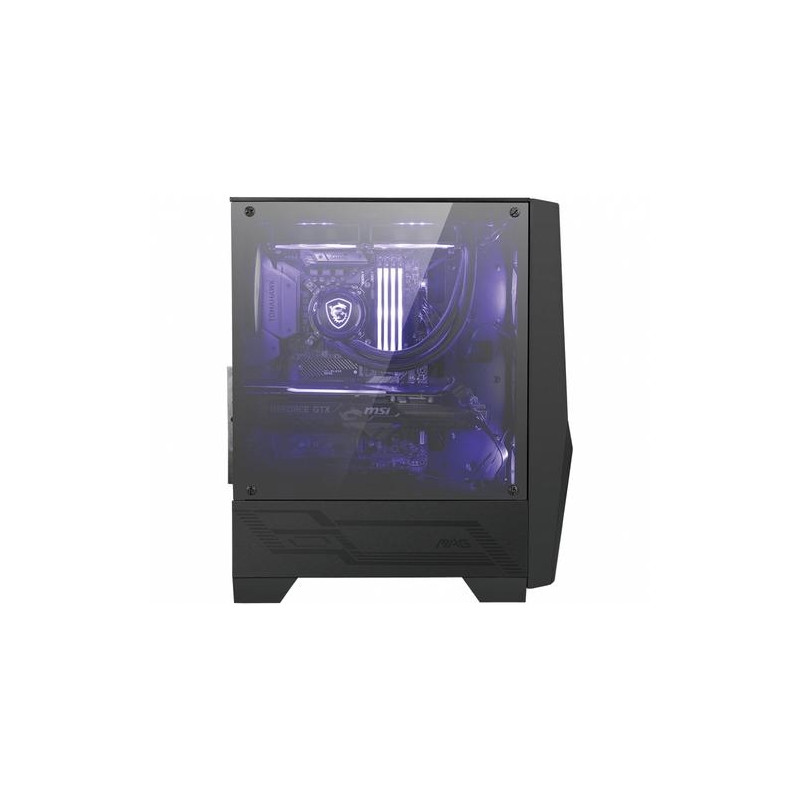 MSI MAG Forge 100M Mid Tower Gaming Computer Case Black