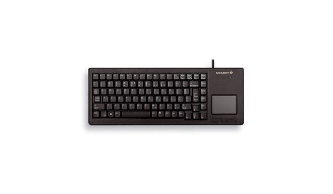 CHERRY XS Touchpad keyboard USB QWERTZ German Black