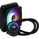 Aerocool MIRAGEL120 CPU Liquid Cooler 12cm ARGB Fan TDP 200W Black