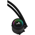 Aerocool MIRAGEL120 CPU Liquid Cooler 12cm ARGB Fan TDP 200W Black