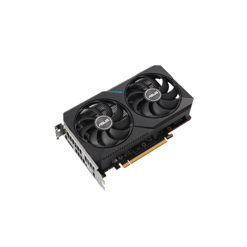 Asus graphics card Dual -RX6400-4G AMD Radeon RX 6400 4GB GDDR6 - VGA ...