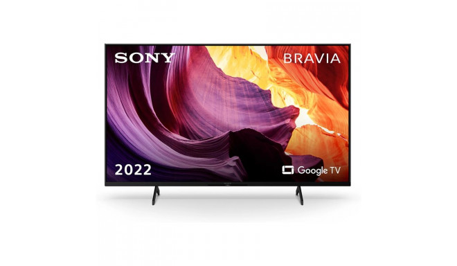 Sony X81K, 55'', 4K UHD, LED LCD, jalad äärtes, must - Teler