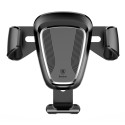 Baseus Gravity Car Mount 4-6" gravitační držák do auta s ventilátorem telefonu černý (SUYL-01)