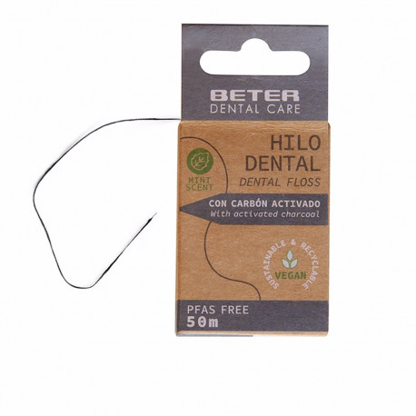 BETER HILO DENTAL carbón activado 50 m 1 u