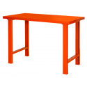 Metallist tugev ja vastupidav töölaud 1500mm oranž