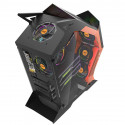 Darkflash K1 computer case (black and orange)