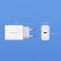Ugreen USB nabíječka Power Delivery 3.0 Quick Charge 4.0+ 20W 3A bílá (60450)
