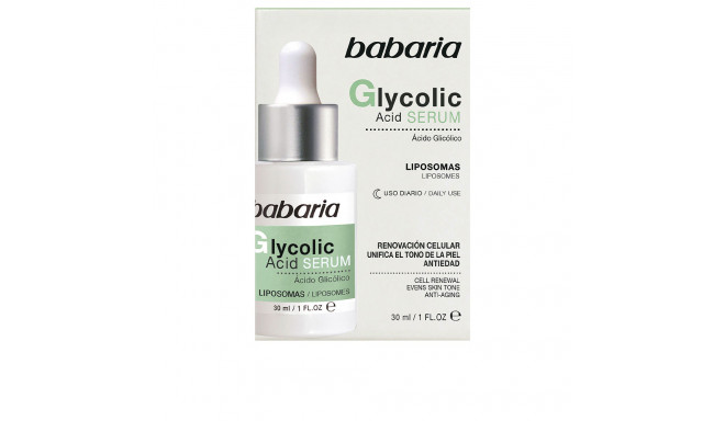 BABARIA GLYCOLIC ACID serum renovación celular 30 ml