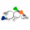 Stainless zebra hose clamp 10-16mm with butterfly key