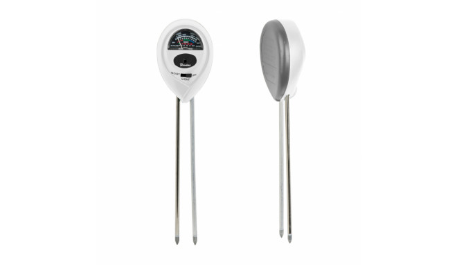 WHITE LINE 3 function garden meter - OVAL