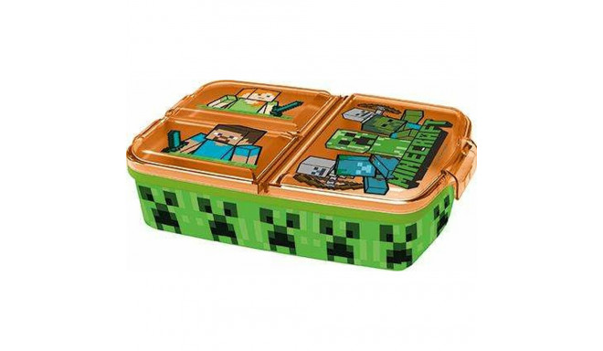 Compartment Lunchbox Minecraft 40420 polypropylene