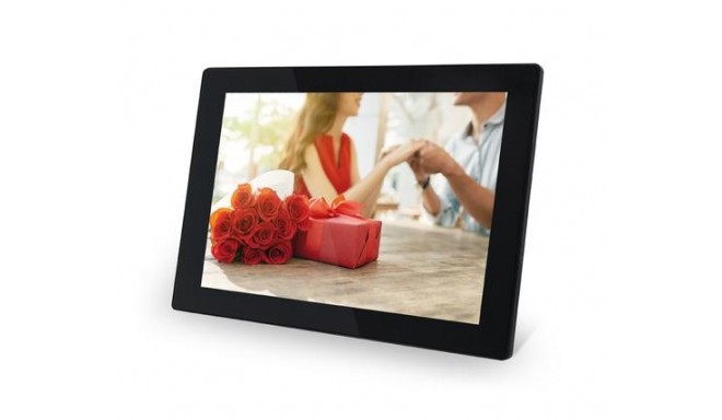 Aligator ALFR01 digital photo frame Black 25.6 cm (10.1") Touchscreen Wi-Fi