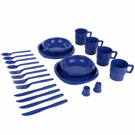 Dinnerware Set Regatta Picnic Blue
