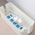 Cable organizer box AG381B, white