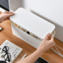 Cable organizer box AG381B, white