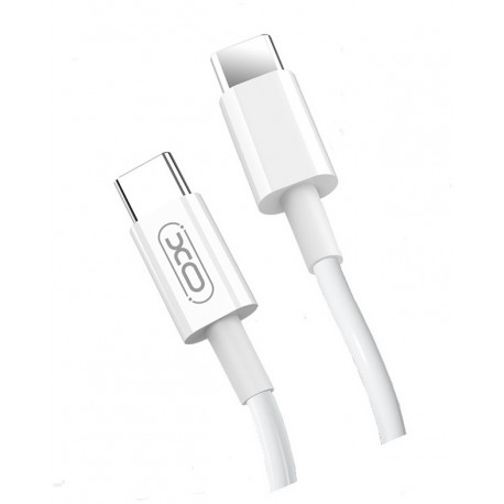 XO cable NB124 USB-C - USB-C 1m, white