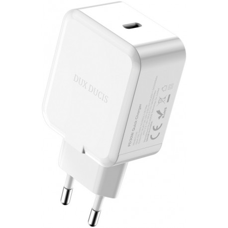 Dux Ducis зарядное устройство C110 USB-C 30W, белый
