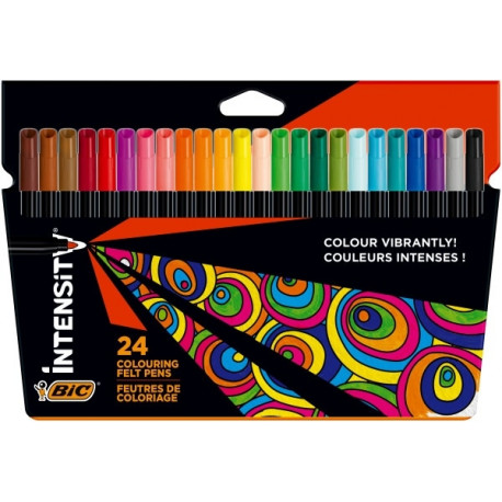 BIC Intensity Up Felt pens box of 24 pcs. 978035