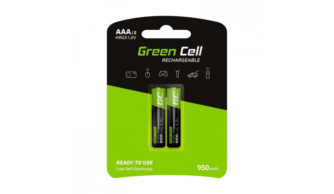 Green Cell - 2x Akumulator AAA HR03 950mAh