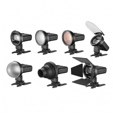 Godox Speedlite MF CB Head Converter (From Square to Round)