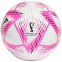 Piłka nożna adidas Al Rihla Club Ball biało-różowa H57787