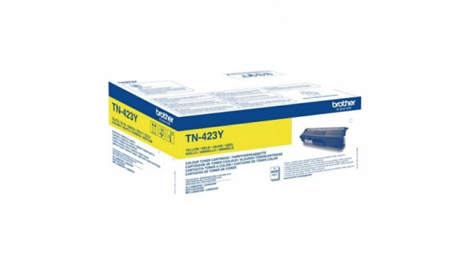 Brother TN-423 (TN423Y) Toner Cartridge, Yellow