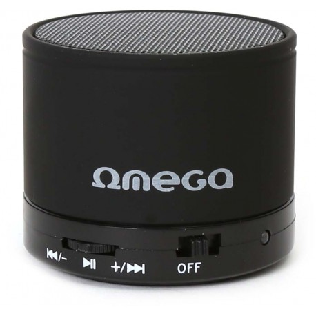 Omega Bluetooth speaker V3.0 Alu 3in1 OG47B, black (42643)