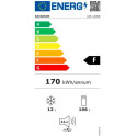 Ravanson külmkapp LKK120RB, must