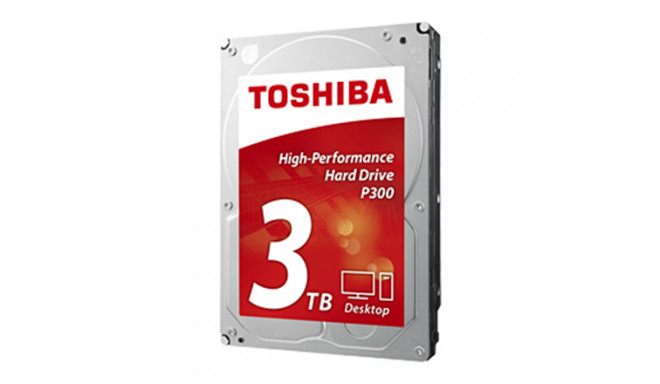 Toshiba kõvaketas P300 3TB 7200rpm 3.5"