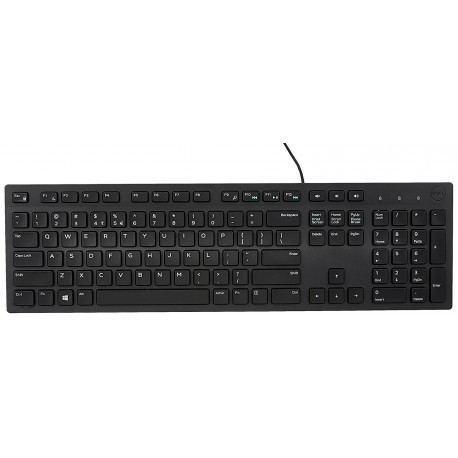 Dell keyboard KB216 EST, черный