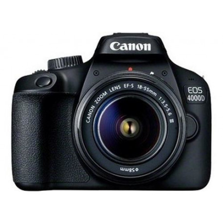 Canon EOS 4000D + EF-S 18-55mm III, must