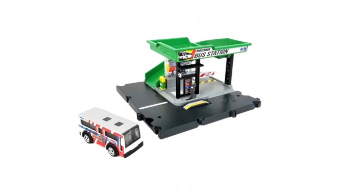 Bus station Matchbox Action Drivers Playset