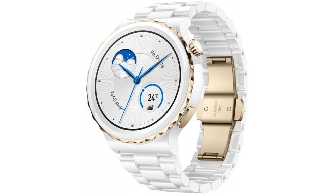 Huawei Watch GT 3 Pro Ceramic 43 мм, белый