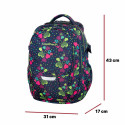 Backpack CoolPack Factor Lime Hearts