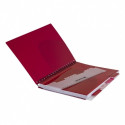 Spiral note book A5 Coolpack Red