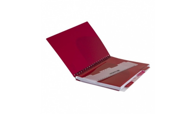 Spiral note book A5 Coolpack Red