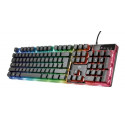 Trust GXT 835 Azor keyboard USB QWERTY English Black