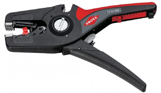 Knipex automatic wire stripper PreciStrip16, wire stripper (black/red, integrated wire cutter)