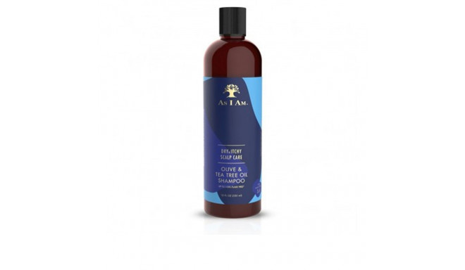 AS I AM DRY & ITCHY olive tea tree oil shampoo 355 ml