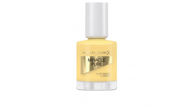 MAX FACTOR MIRACLE PURE nail polish #500-lemon tea