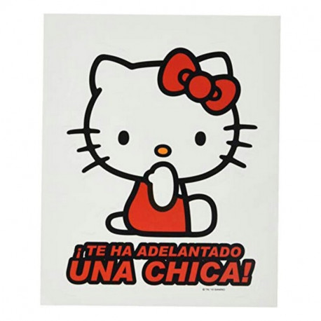Automašīnas uzlīme Hello Kitty