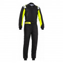 Karting Overalls Sparco Rookie Yellow Black (Size S)