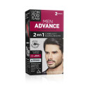 Värvi andev kreem Llongueras Men Advance 02 - Must Poolpüsi (4 pcs)