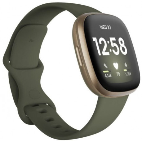 Fitbit Versa 3, olive/soft gold aluminum