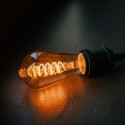 LED Bulb Filament E27 ST64 4W 230V 2000K 250lm SF gold Forever Light