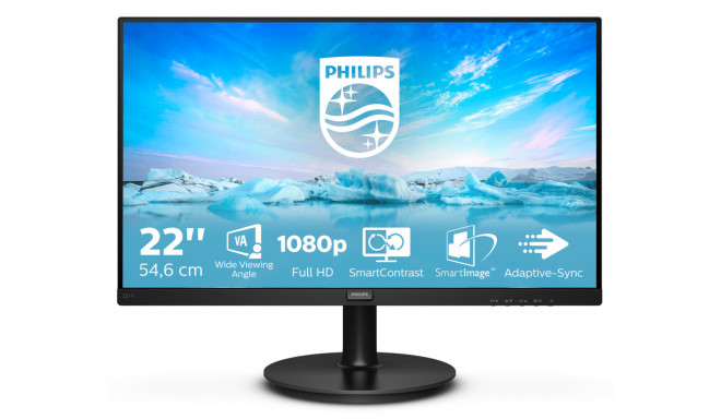 Philips 221V8A - 75Hz | Full HD | 21,5'' | VA | 4ms monitor