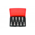 Torx lühikeste padrunotsakute kmpl T20-T60 9 osa 1/2"