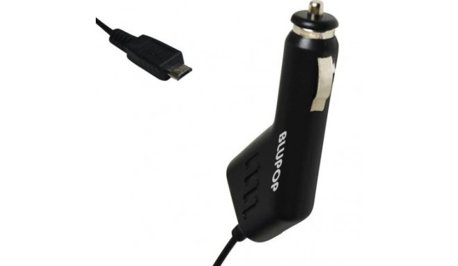 Blupop BP3253 Automašīnas Micro USB lādētājs 12-24V/2.1A