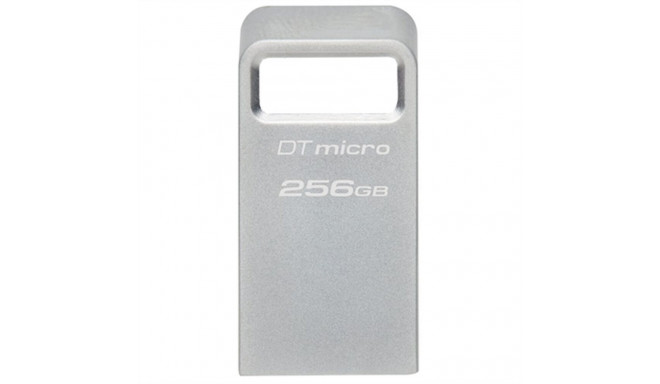 USB-pulk Kingston DataTraveler DTMC3G2 256 GB Must Hõbedane 256 GB